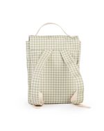Mochila Kids | Xadrez Verde Menta