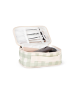 Necessaire Maquiagem | Xadrez Verde Menta