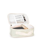Necessaire Maquiagem | Xadrez Verde Menta