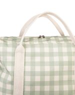 Bolsa Trip | Xadrez Verde Menta
