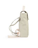 Mochila Kids | Xadrez Verde Menta