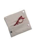 Porta Óculos Envelope | Areia