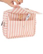Necessaire 2 Zíperes | Listrado Rose