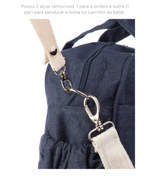 Bolsa Baby | Azul Marinho + Azul Marinho