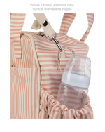 Bolsa Baby | Listrado Rose