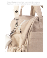 Bolsa Baby | Areia + Areia