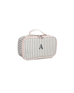Kit Necessaire Maletinha | Listrado Verde Menta