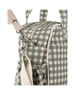 Bolsa Baby | Xadrez Verde Escuro