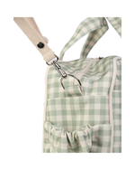Bolsa Baby | Xadrez Verde Menta