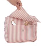 Necessaire 2 Zíperes | Listrado Rose