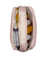 Necessaire 2 Zíperes | Listrado Rose