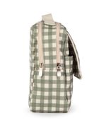 Necessaire 2 Zíperes | Xadrez Verde Escuro