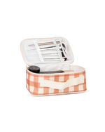 Necessaire Maquiagem | Xadrez Terracota