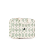 Necessaire 2 Lados | Losango Verde Menta