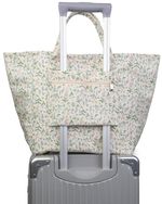 Bolsa Baú | Floral Lavanda