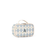Kit Necessaire Maletinha | Losango Azul Claro