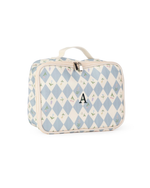 Kit Necessaire Maletinha | Losango Azul Claro