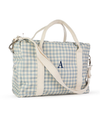 Bolsa Trip | Xadrez Azul Claro