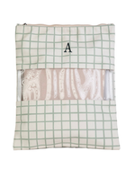 Saquinho com Visor | Vichy Verde Menta