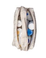Necessaire 2 Zíperes | Vichy Bege