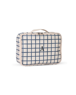 Kit Necessaire Maletinha | Vichy Azul Marinho