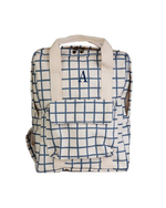 Mochila Adulto | Vichy Azul Marinho