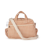 Bolsa Baby | Xadrez Terracota