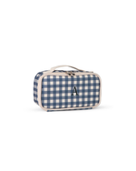 Kit Necessaire Maletinha | Xadrez Azul Marinho
