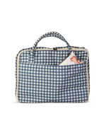 Mala Baby | Xadrez Azul Marinho