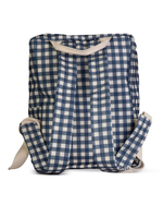 Mochila Adulto | Xadrez Azul Marinho