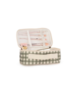 Necessaire Maquiagem | Xadrez Verde Escuro