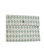 Porta Computador Envelope | Losango Verde Menta
