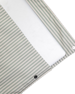 Porta Computador Envelope | Listrado Verde Menta