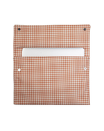 Porta Computador Envelope | Xadrez Terracota