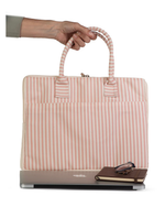 Porta Computador Ziper | Listrado Rose