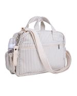 Bolsa Baby | Listrado Azul Claro + Listrado Azul Claro
