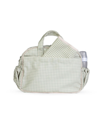 Bolsa Baby | Xadrez Verde Menta
