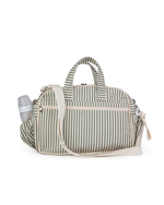 Bolsa Baby | Listrado Verde Escuro