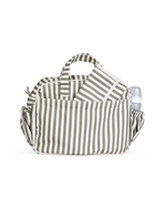 Bolsa Baby | Listrado Verde Escuro