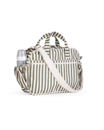 Bolsa Baby | Listrado Verde Escuro