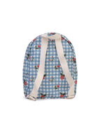 Mochila Kids + Estojo | Xadrez Floral