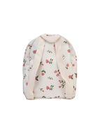 Mochila Kids + Estojo | Floral Rosas Vermelhas