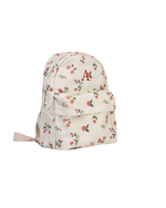 Mochila Kids + Estojo | Floral Rosas Vermelhas