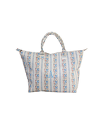 Bolsão Necessaire | Listrado Floral