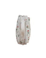 Necessaire 2 Zíperes | Floral Rosas Vermelhas