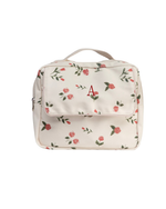 Necessaire 2 Zíperes | Floral Rosas Vermelhas