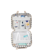 Necessaire 2 Lados | Vichy Azul Marinho