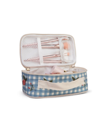 Necessaire Maquiagem | Xadrez Floral