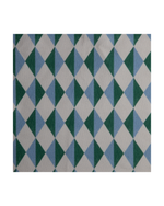 Mala Dupla | Losango 2 Cores Azul Claro E Verde Escuro