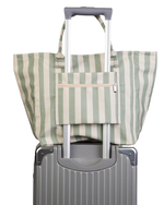 Bolsa Baú | Listrado Verde Menta